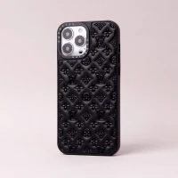 قاب چرمی Louis Vuitton Original آیفون iPhone 13 Pro Max مشکی