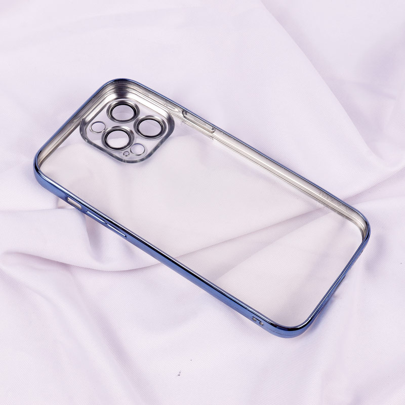 قاب شفاف دور رنگی محافظ لنزدار iPhone 13 Pro Max