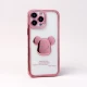 قاب ژله ای براق طرح Bearbrick محافظ لنزدار iPhone 13 Pro Max