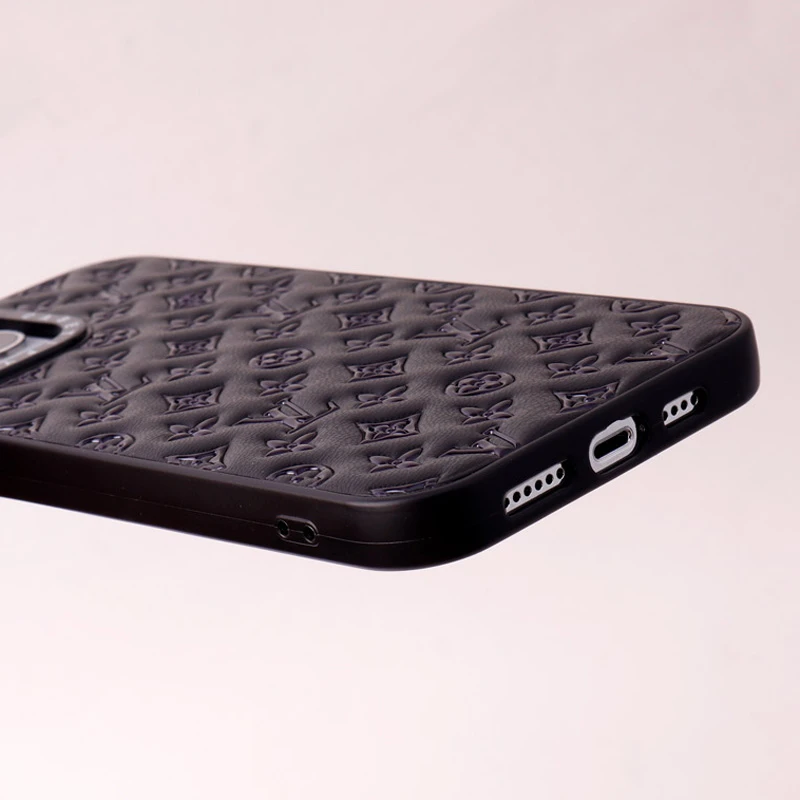قاب چرمی Louis Vuitton Original آیفون iPhone 13 Pro Max مشکی