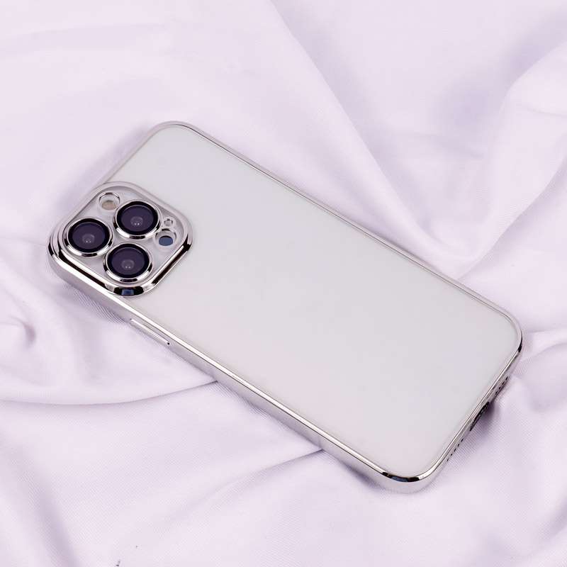قاب شفاف دور رنگی محافظ لنزدار iPhone 13 Pro Max