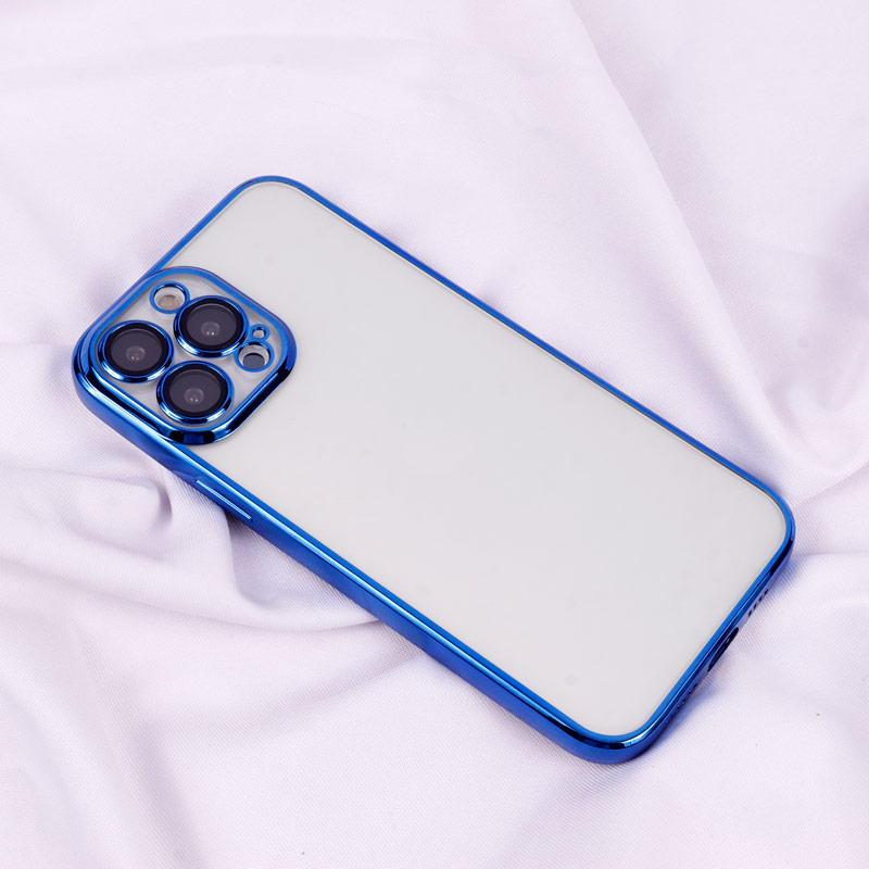 قاب شفاف دور رنگی محافظ لنزدار iPhone 13 Pro Max