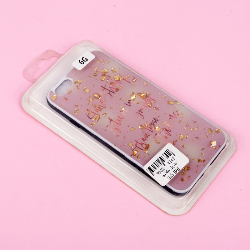 قاب ماربل فانتزی طلایی iPhone 6 / 6s کد 3