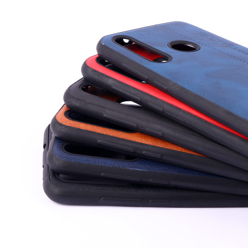 قاب ساده سیلیکونی چرمی Huawei Nova 4