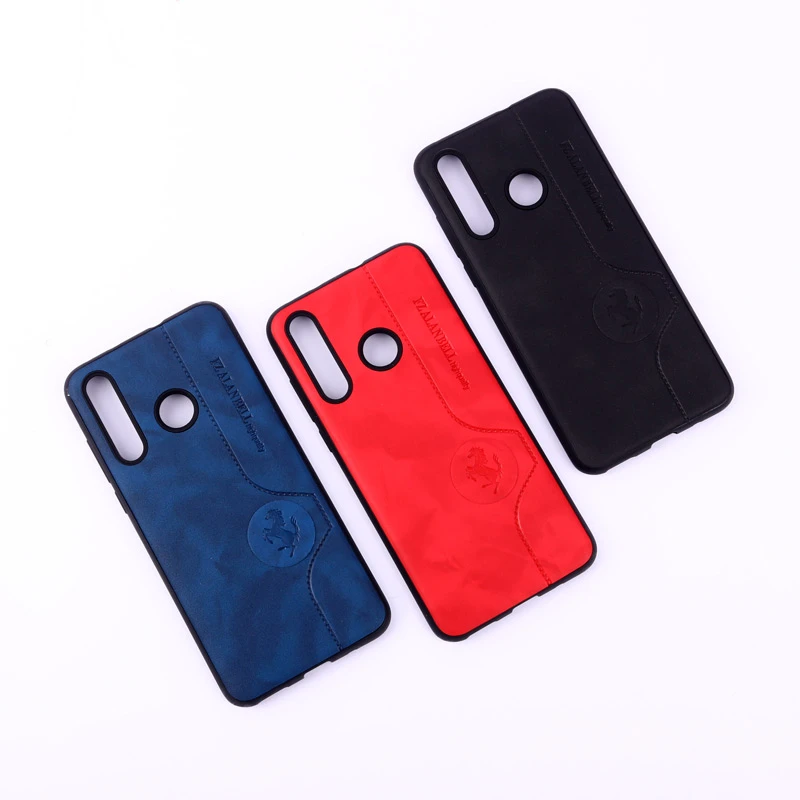 قاب ساده سیلیکونی چرمی Huawei Nova 4