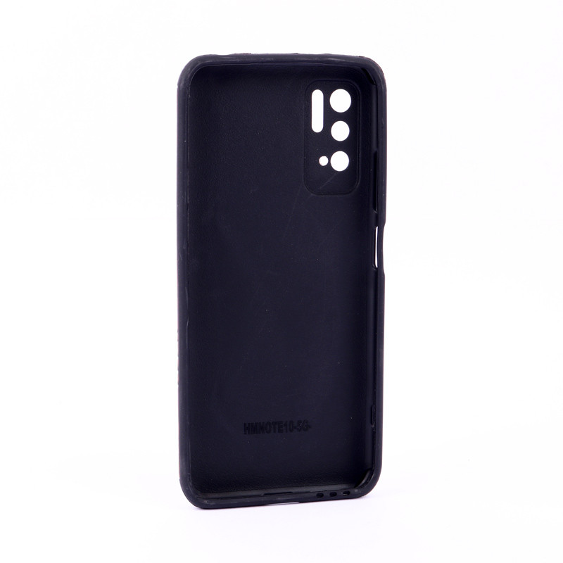 قاب ساده سیلیکونی چرمی محافظ لنزدار Xiaomi Poco M3 Pro