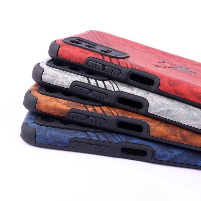 قاب ساده سیلیکونی چرمی محافظ لنزدار Xiaomi Poco M3 Pro