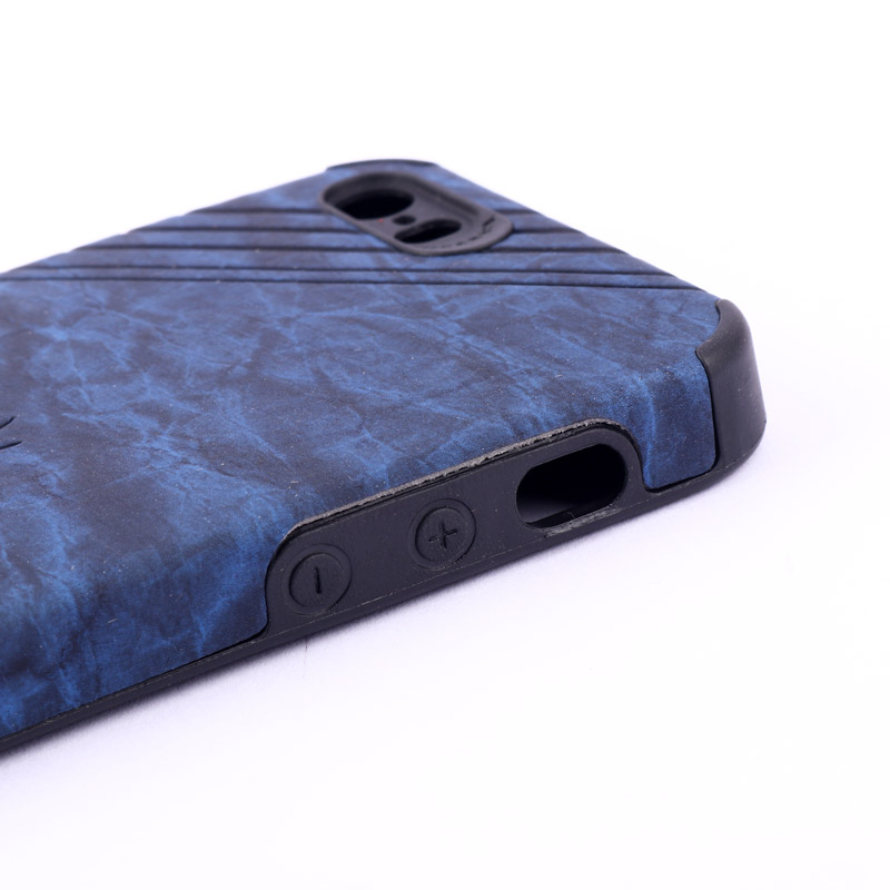 قاب ساده سیلیکونی چرمی گوزنی محافظ لنزدار iPhone 5 / 5s