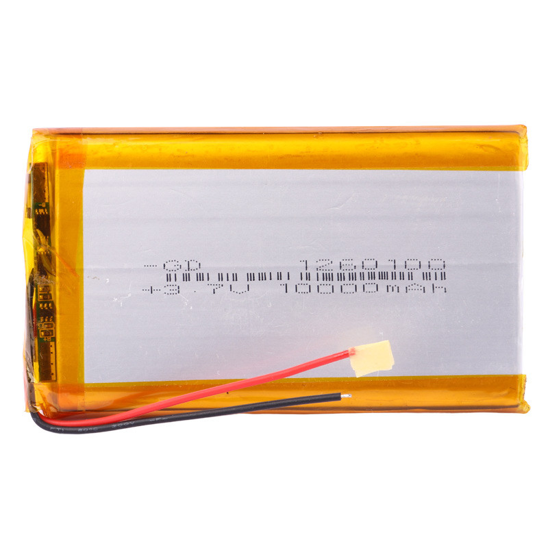 باتری لیتیوم 10000mAh 12*57*100mm 1260100