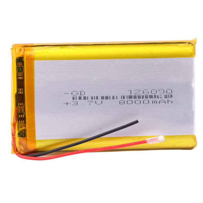 باتری لیتیوم 800mAh 12*54*90mm 126090