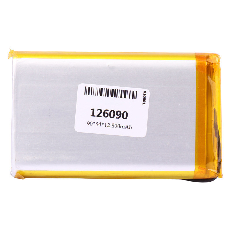 باتری لیتیوم 800mAh 12*54*90mm 126090