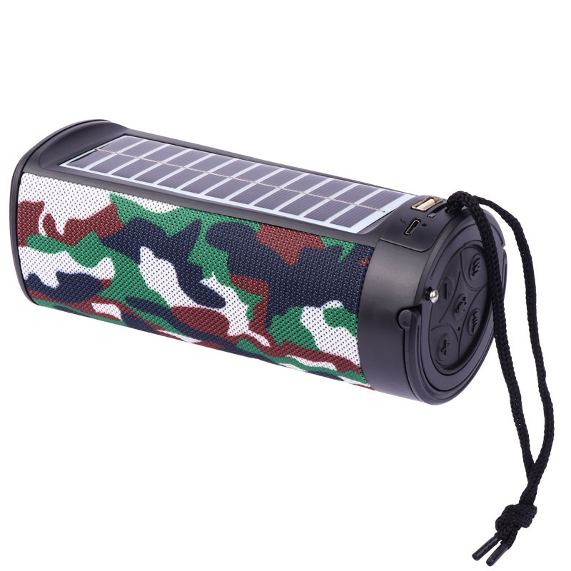 اسپیکر بلوتوثی رم و فلش خور خورشیدی AK-1133