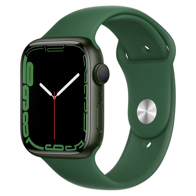 ساعت هوشمند اپل سری 7 Apple Watch 45mm Aluminum Case Silicone Band