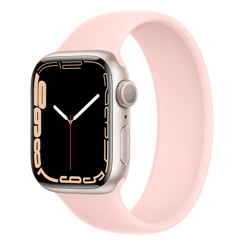 ساعت هوشمند اپل سری 7 Apple Watch 45mm Aluminum Case Silicone Band