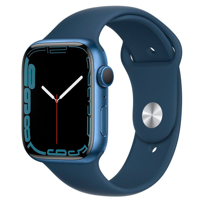 ساعت هوشمند اپل سری 7 Apple Watch 45mm Aluminum Case Silicone Band