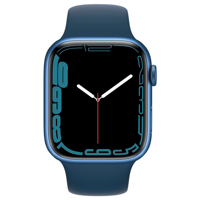 ساعت هوشمند اپل سری 7 Apple Watch 45mm Aluminum Case Silicone Band