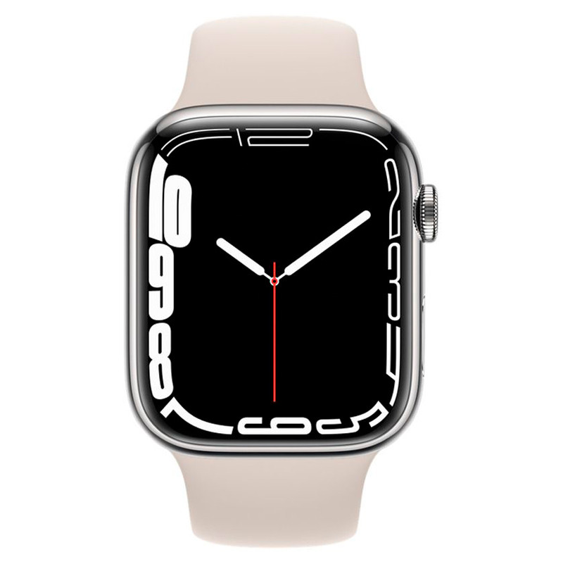 ساعت هوشمند اپل سری 7 Apple Watch 45mm Aluminum Case Silicone Band