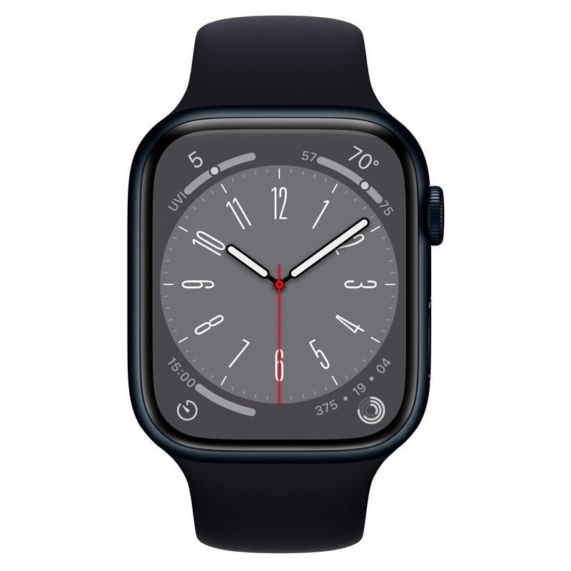 ساعت هوشمند اپل سری 8 Apple Watch 41mm Aluminum Case Silicone Band GPS + Cellular