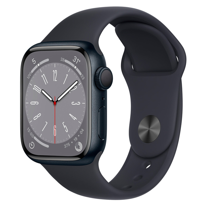ساعت هوشمند اپل سری 8 Apple Watch 41mm Aluminum Case Silicone Band