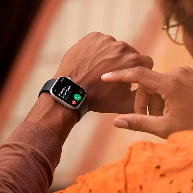 ساعت هوشمند اپل سری 8 Apple Watch 41mm Aluminum Case Silicone Band GPS + Cellular