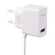 شارژر دیواری سیم وصل 5 وات آران U1001 1A