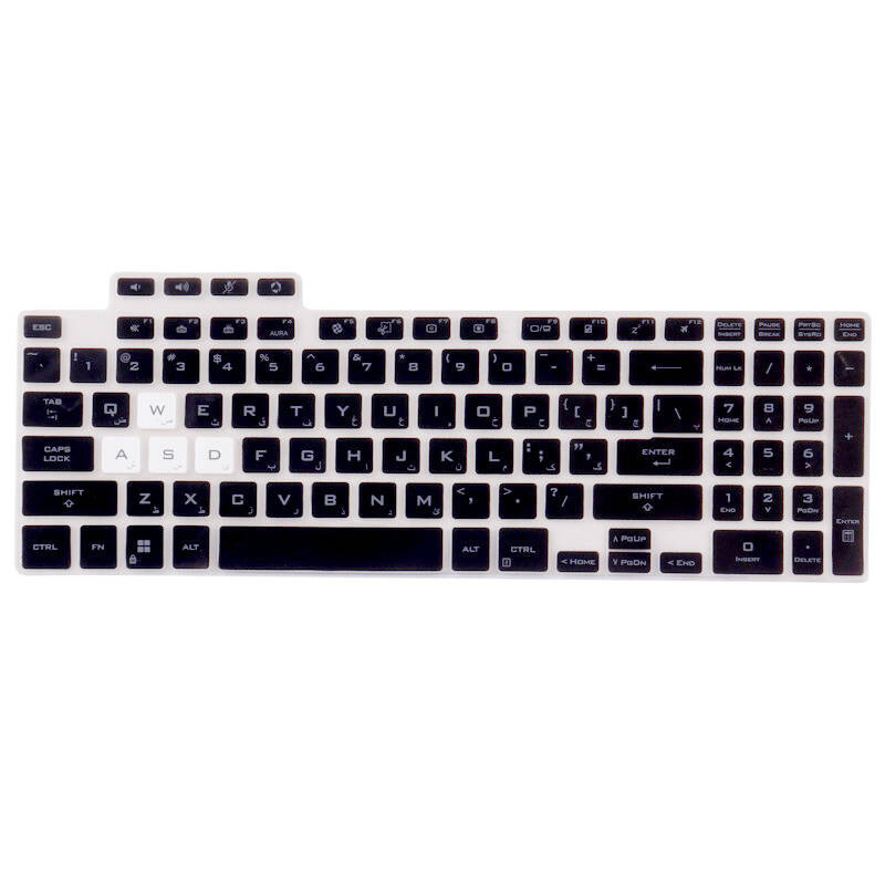 کاور کیبورد ژله ای لپ تاپ Asus FX50