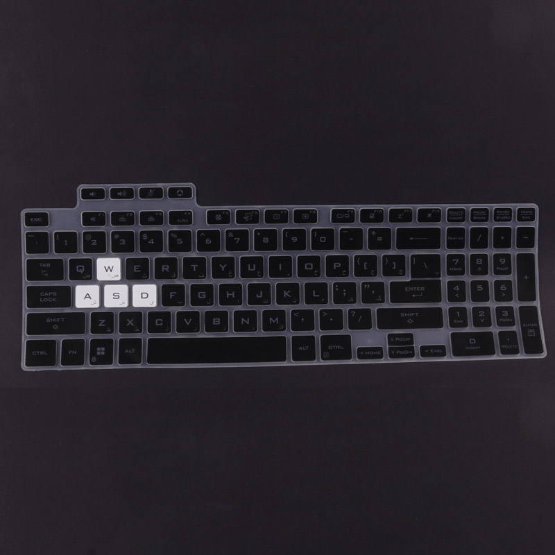کاور کیبورد ژله ای لپ تاپ Asus FX50