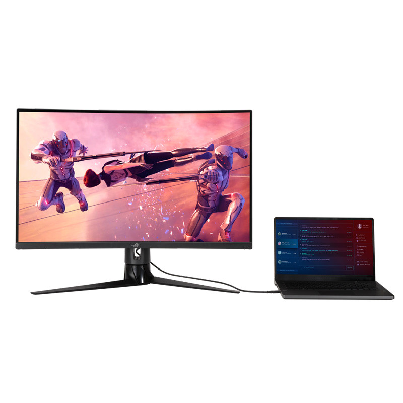 مانیتور گیمینگ ایسوس ROG Strix XG32VC سایز 31.5 اینچ