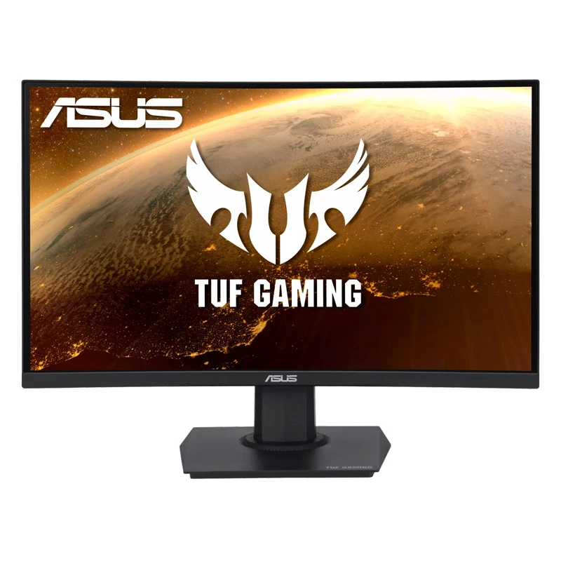 مانیتور گیمینگ خمیده ایسوس TUF Gaming VG24VQE سایز 23.6 اینچ