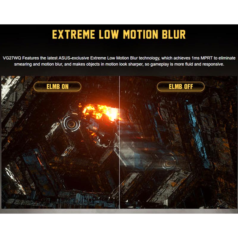 مانیتور گیمینگ خمیده ایسوس TUF Gaming VG27WQ سایز 27 اینچ