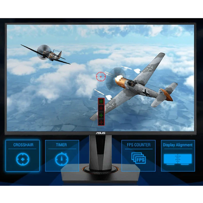 مانیتور گیمینگ ایسوس VG278QF سایز 27 اینچ