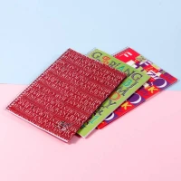 دفتر سیمی 50 برگ 2 خط طرح کلاسیک آذین مهر کد 20