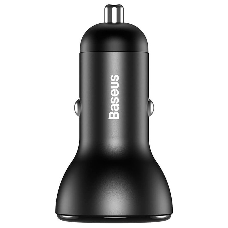 شارژر فندکی فست شارژ Baseus Digital Display PPS TZCCBX-C0G 5A 45W + کابل تایپ سی