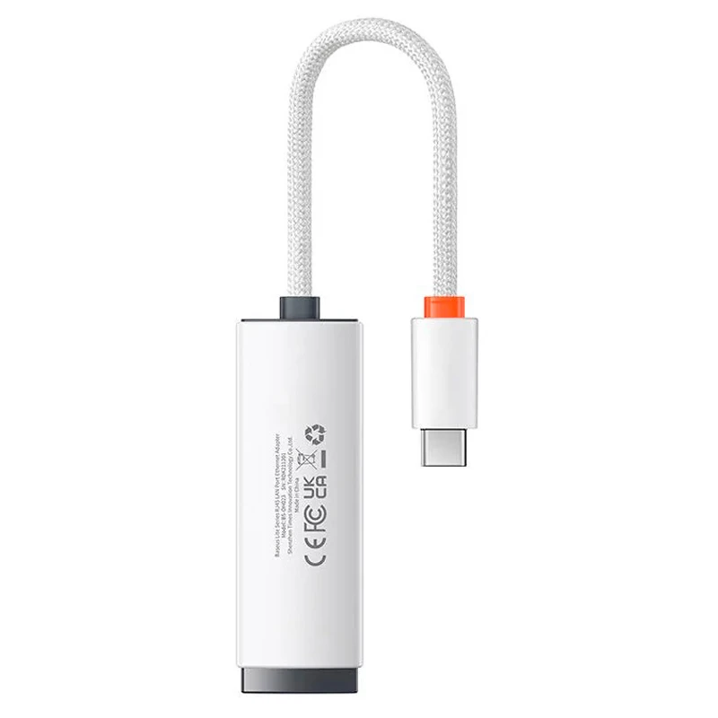 تبدیل Type-C به LAN باسئوس Lite Series WKQX00020