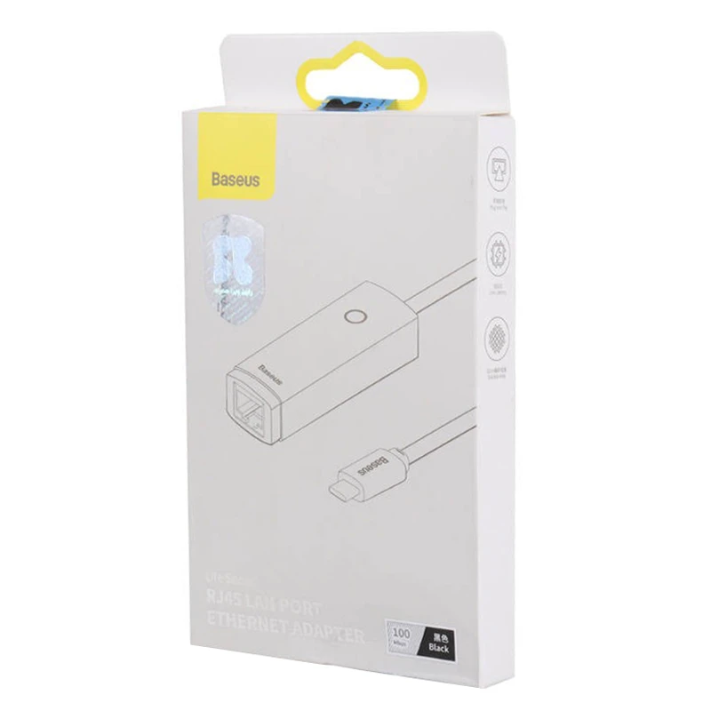 تبدیل Type-C به LAN باسئوس Lite Series WKQX00020