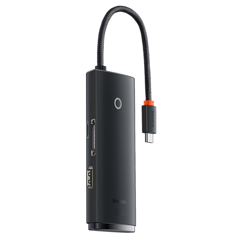 هاب و رم ریدر Baseus Lite Series WKQX05010 USB 3.0/HDMI/Type-C PD To Type-C