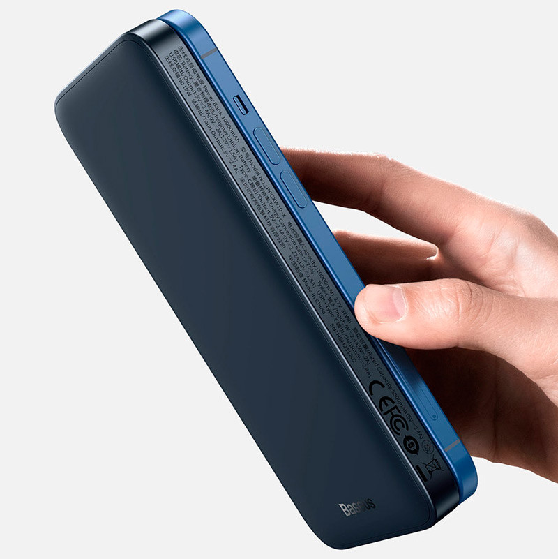 پاور بانک بی سیم فست شارژ 10000 باسئوس Baseus Magnetic 2022 Edition PPCX01010 QC PD 20W