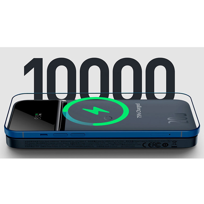 پاور بانک بی سیم فست شارژ 10000 باسئوس Baseus Magnetic 2022 Edition PPCX01010 QC PD 20W