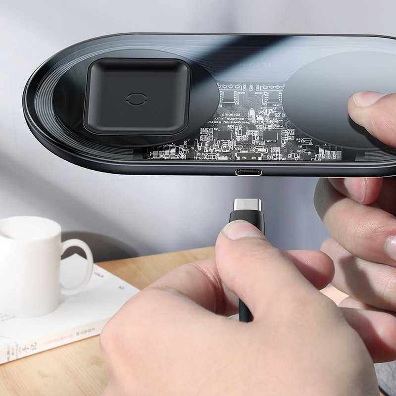 شارژر بی سیم فست شارژ Baseus Simple TZWXJK-A01 20W