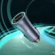 شارژر فندکی فست شارژ Baseus TZCCJD-A0G 3A QC 40W + کابل تایپ سی