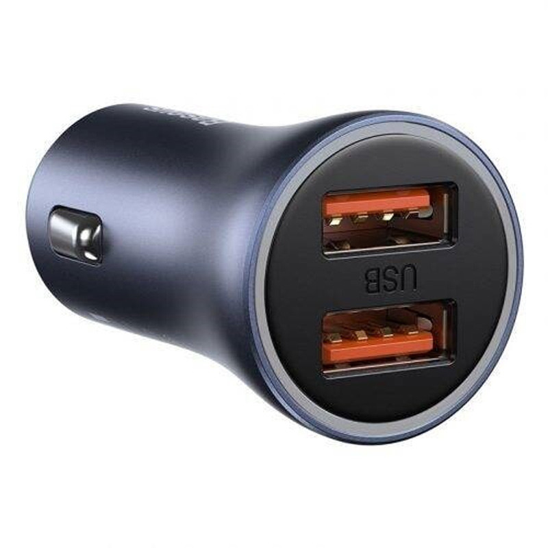 شارژر فندکی فست شارژ Baseus TZCCJD-A0G 3A QC 40W + کابل تایپ سی
