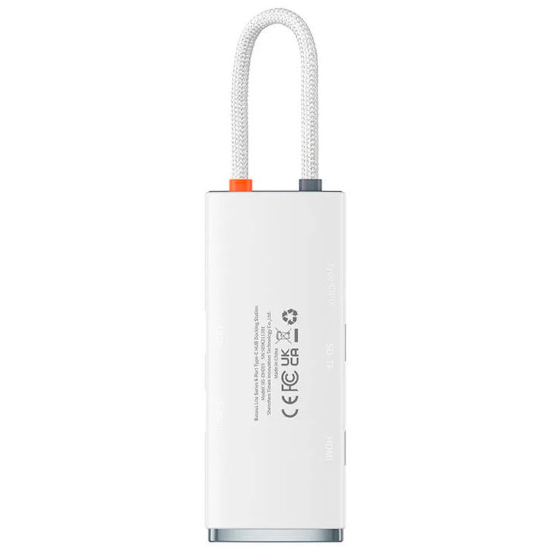 هاب 6 پورت Type-C باسئوس WKQX05000