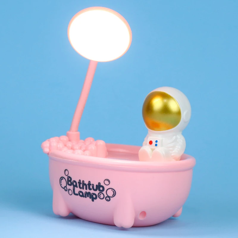 چراغ مطالعه فانتزی شارژی طرح وان Bathtub Table Lamp BJJ-068