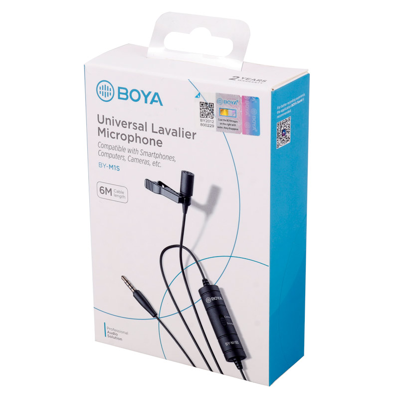 میکروفون یقه ای Boya BY-M1S