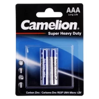 باتری دوتایی نیم قلمی Camelion Super Heavy Duty 1.5V AAA