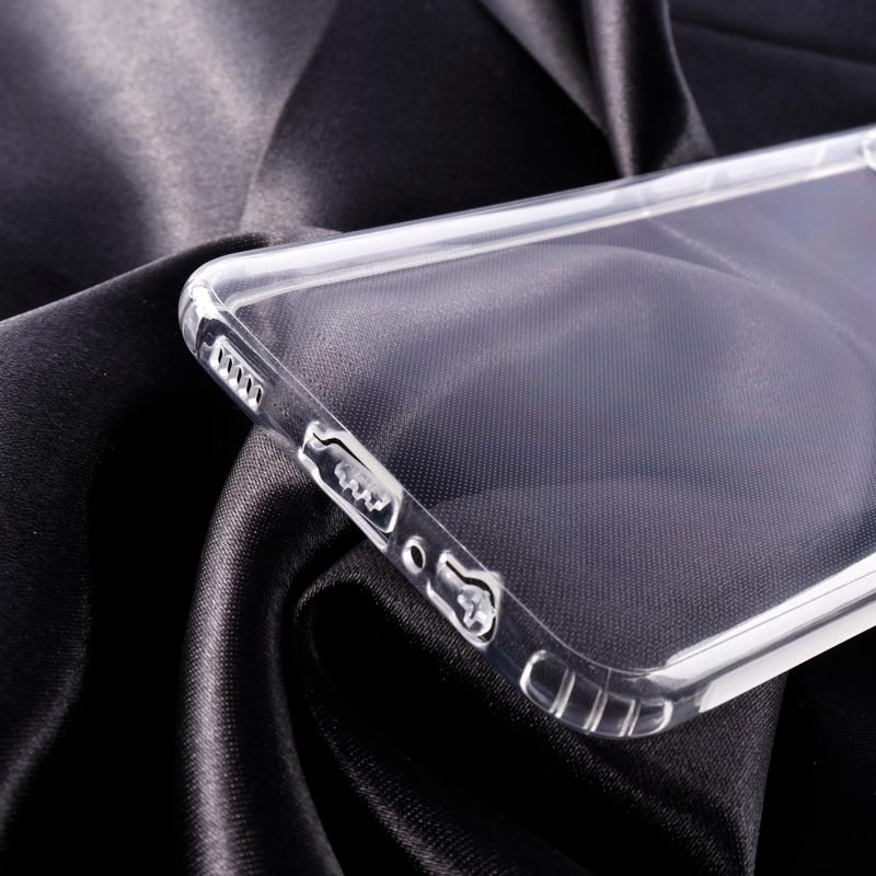 قاب ژله ای ساده بی رنگ محافظ لنزدار Samsung Galaxy A03