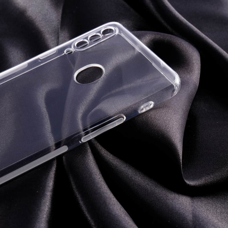 قاب ژله ای ساده بی رنگ محافظ لنزدار Samsung Galaxy A20s
