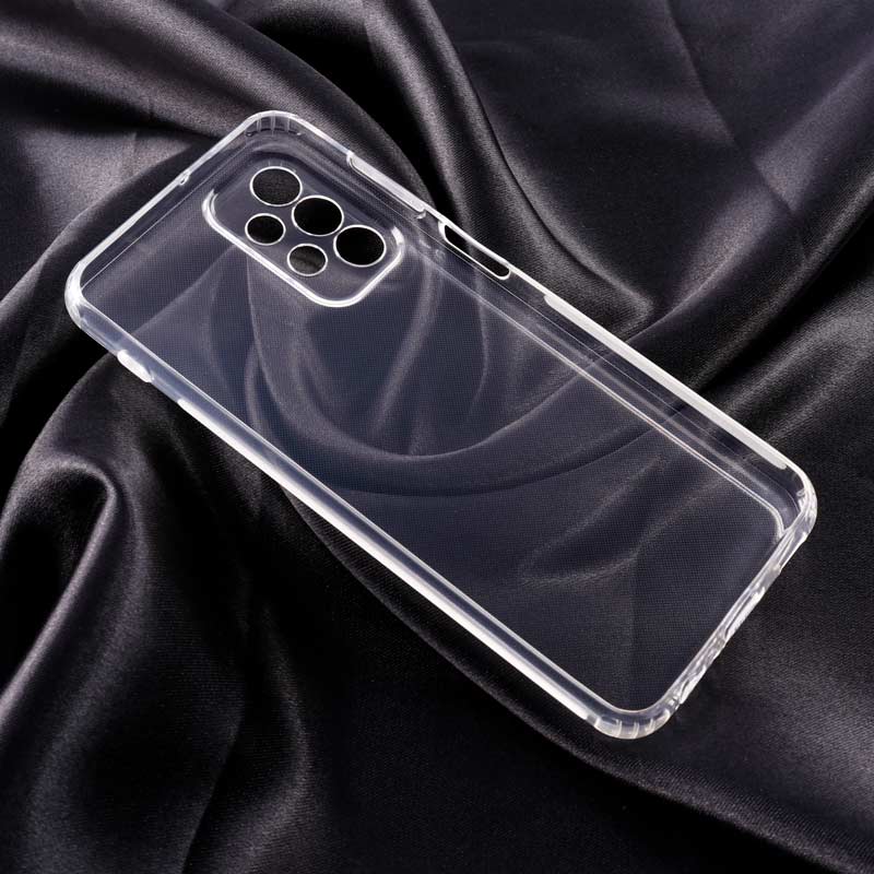 قاب ژله ای ساده بی رنگ محافظ لنزدار Samsung Galaxy A23