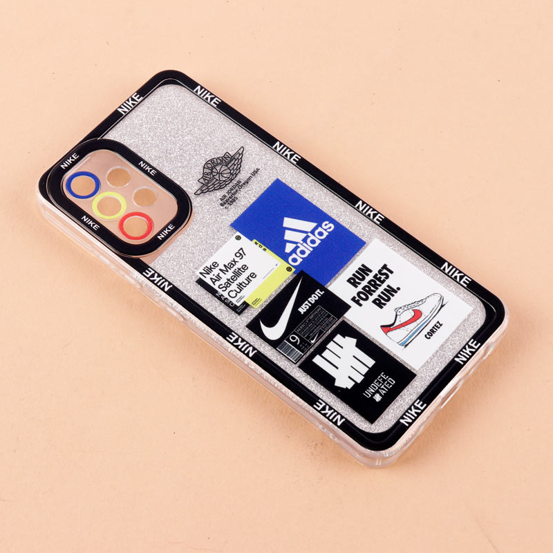 قاب فانتزی دور رنگی اکلیلی محافظ لنزدار Samsung Galaxy A32 4G