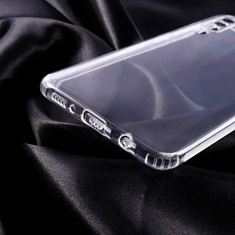 قاب ژله ای ساده بی رنگ محافظ لنزدار Samsung Galaxy A50
